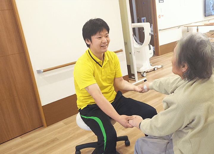 機能訓練の様子
